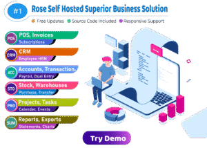 Accounting, CRM and POS Software