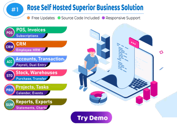 Accounting, CRM and POS Software